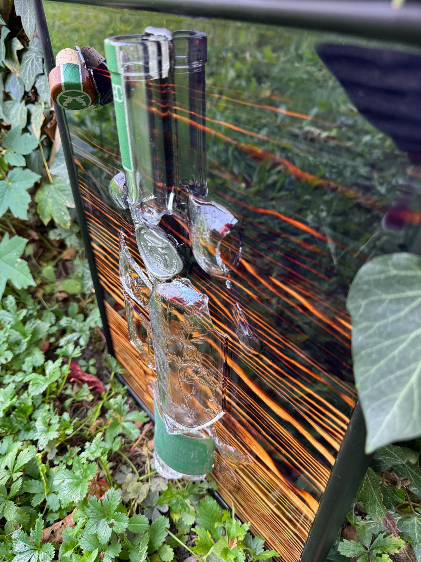 Smoke Wagon Bottled in Bond Straight Rye - EPOXY ART