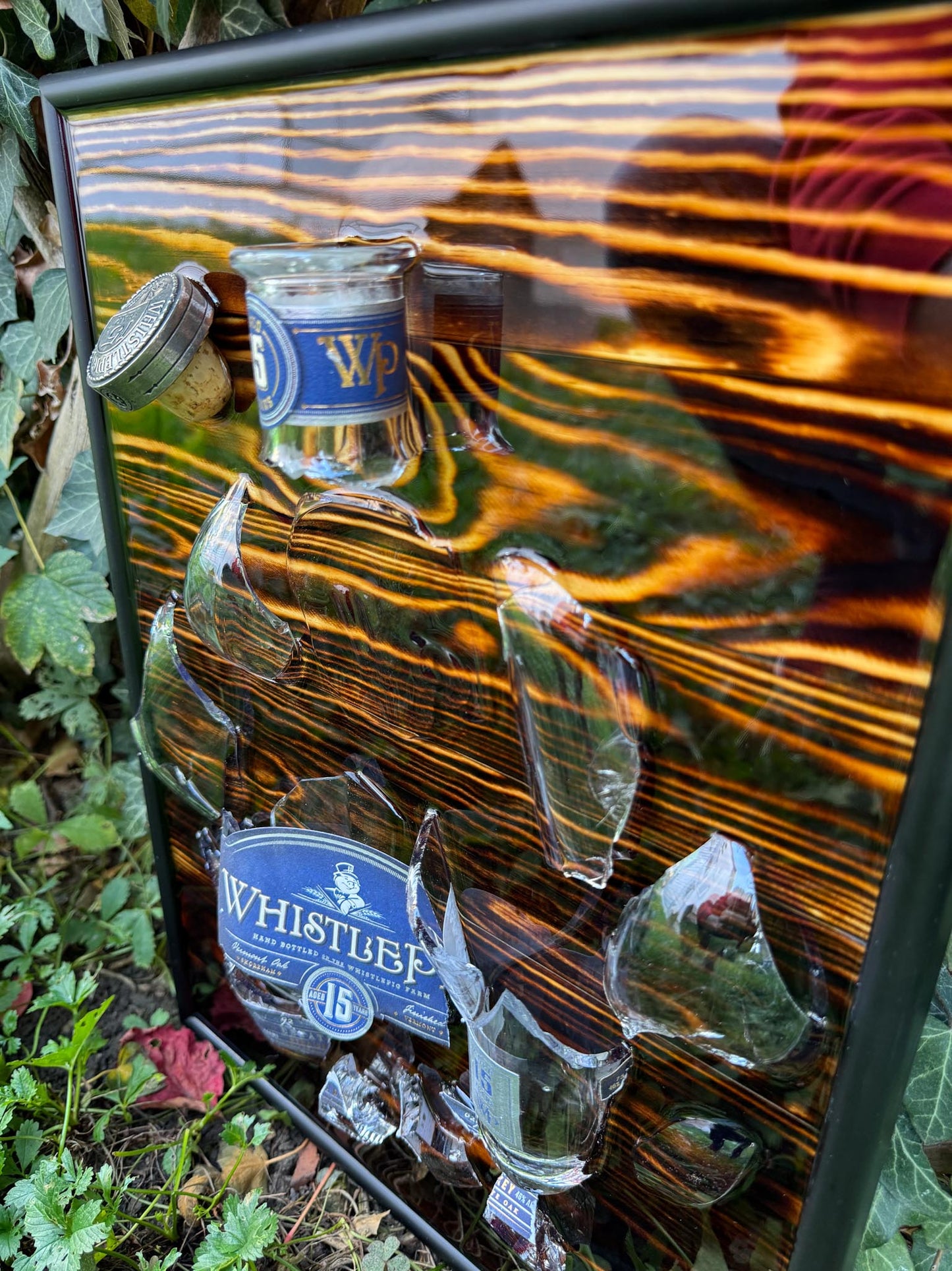 Whistle Pig 15 Year - EPOXY ART