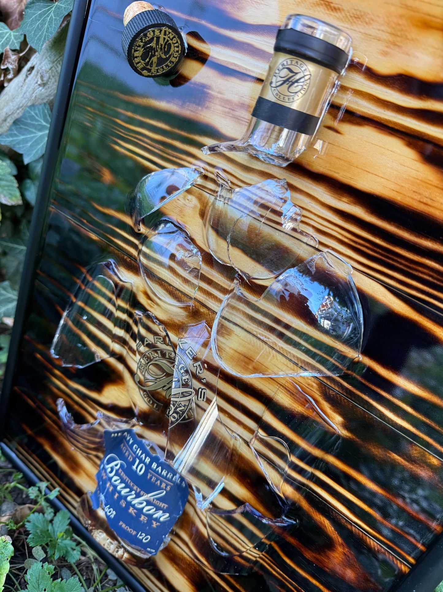 Parker's Heritage 10 Year Bourbon - EPOXY ART