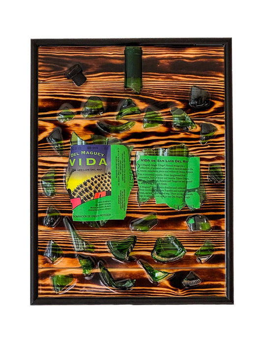 Del Maguey Vida Mezcal - EPOXY ART
