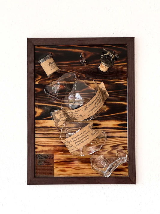 Blantons incl. the LAST DROP letter S 5-31-25 - EPOXY ART