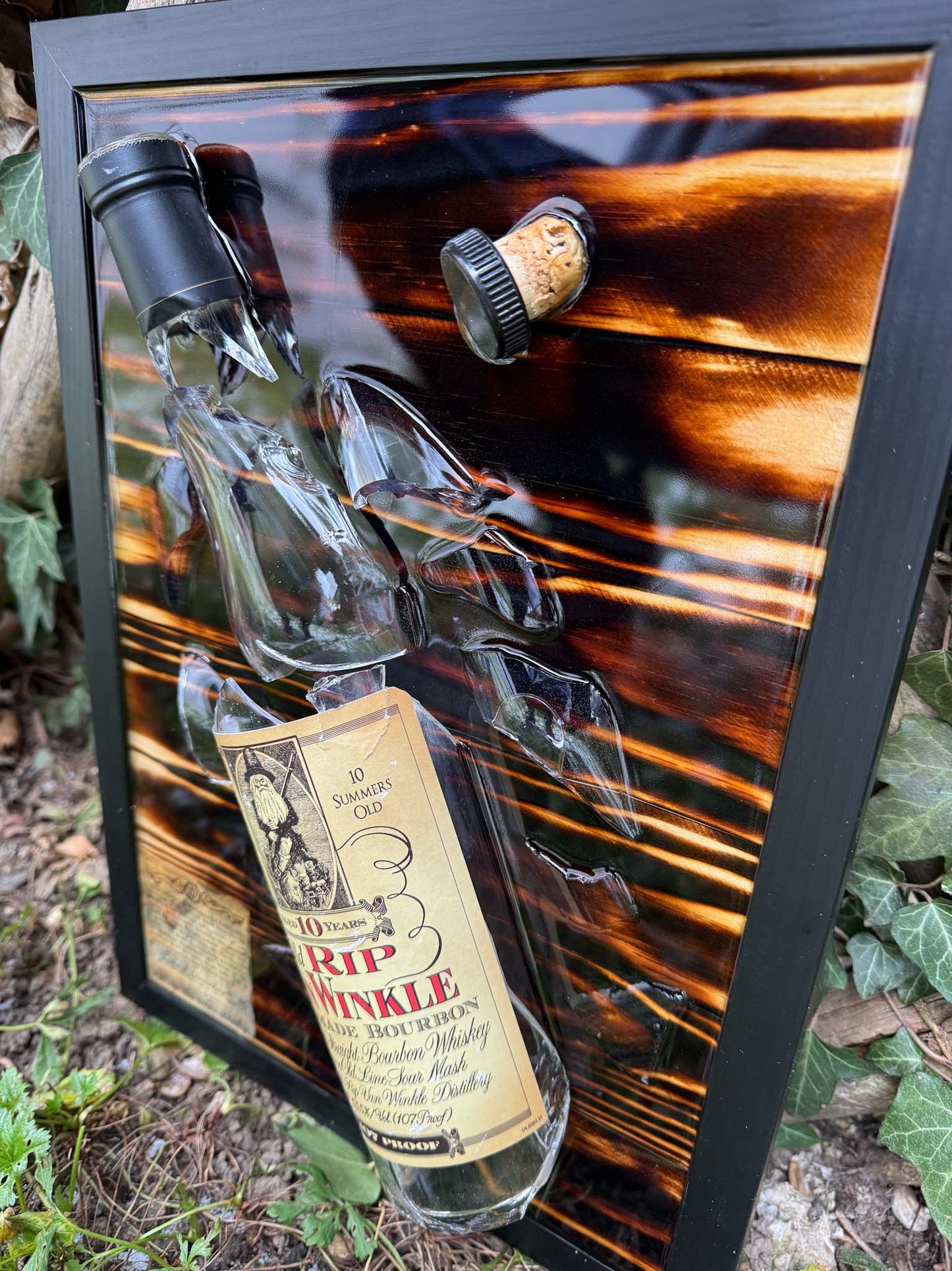 Old Rip van Winkle 10Year Bourbon - EPOXY ART