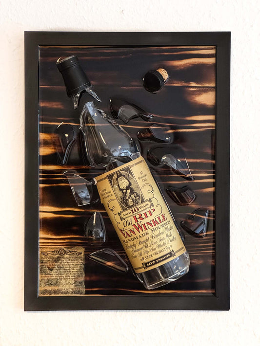 Old Rip van Winkle 10Year Bourbon - EPOXY ART
