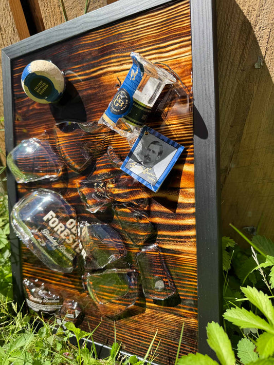 Old Forester Birthday Bourbon - EPOXY ART