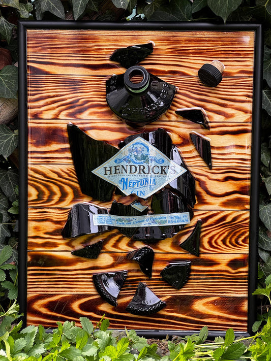 Hendrick's Neptunia Gin - EPOXY ART