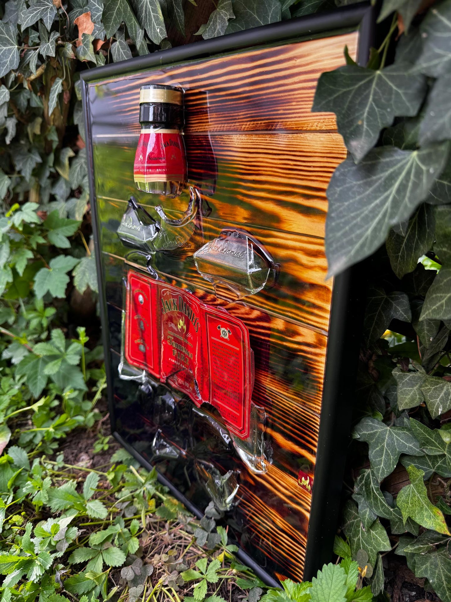 Jack Daniel‘s Tennessee Fire - EPOXY ART