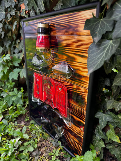 Jack Daniel‘s Tennessee Fire - EPOXY ART