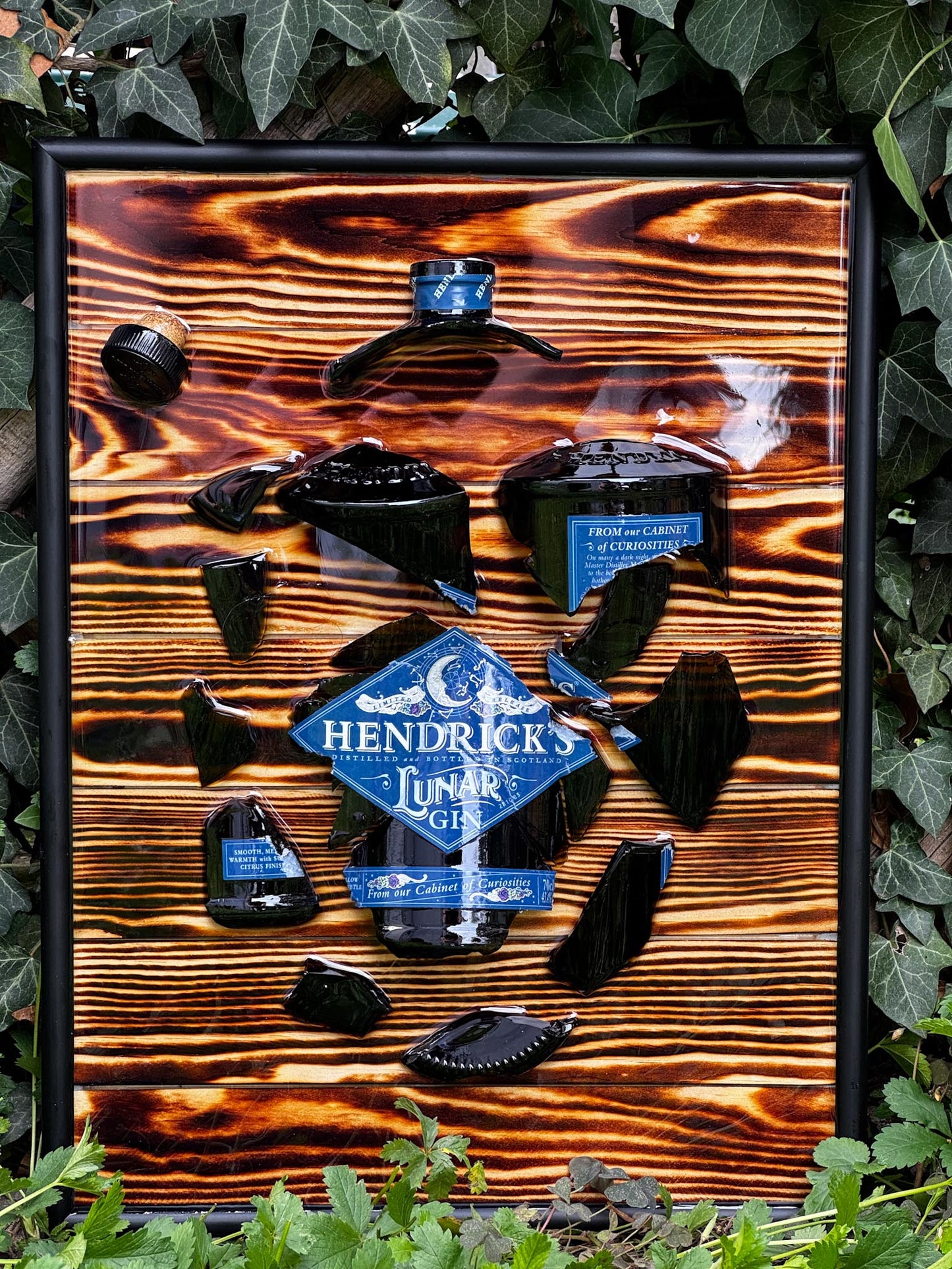 Hendrick's Lunar Gin - EPOXY ART