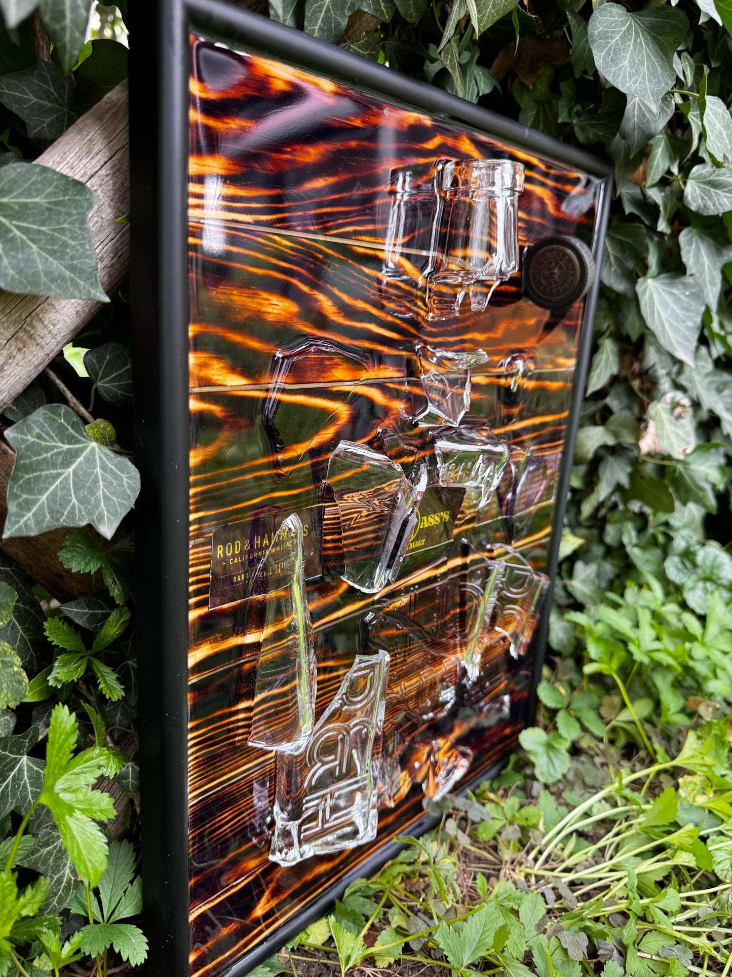 Jackass Single Malt Rod & Hammer‘s Single Barrel - EPOXY ART