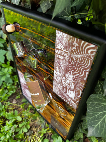 Woodland Sauerland Gin Mushroom - EPOXY ART