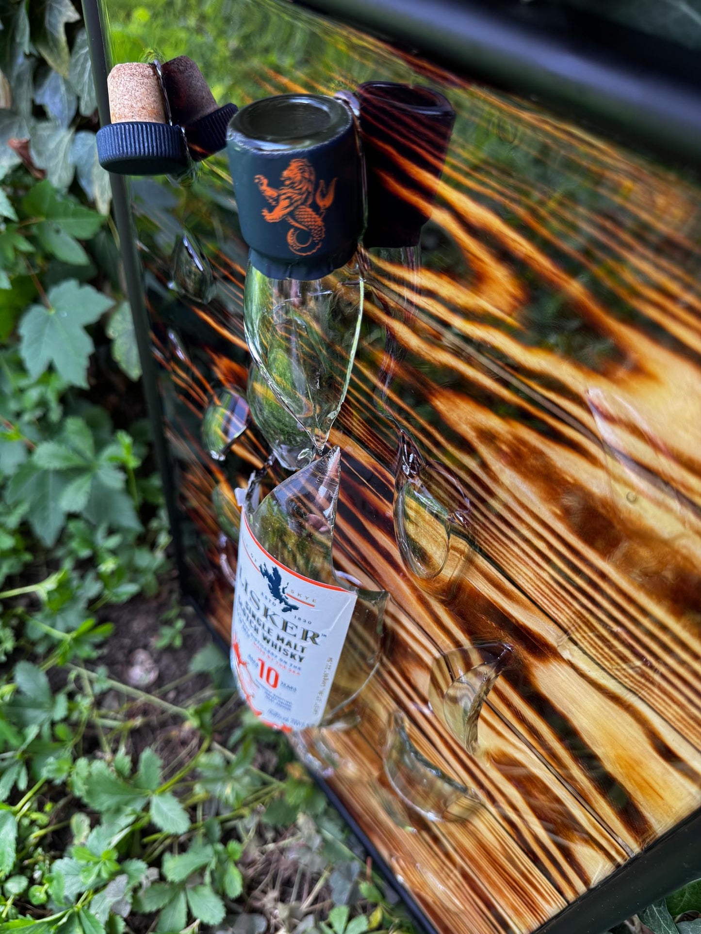 Talisker 10 Single Malt Scotch - EPOXY ART