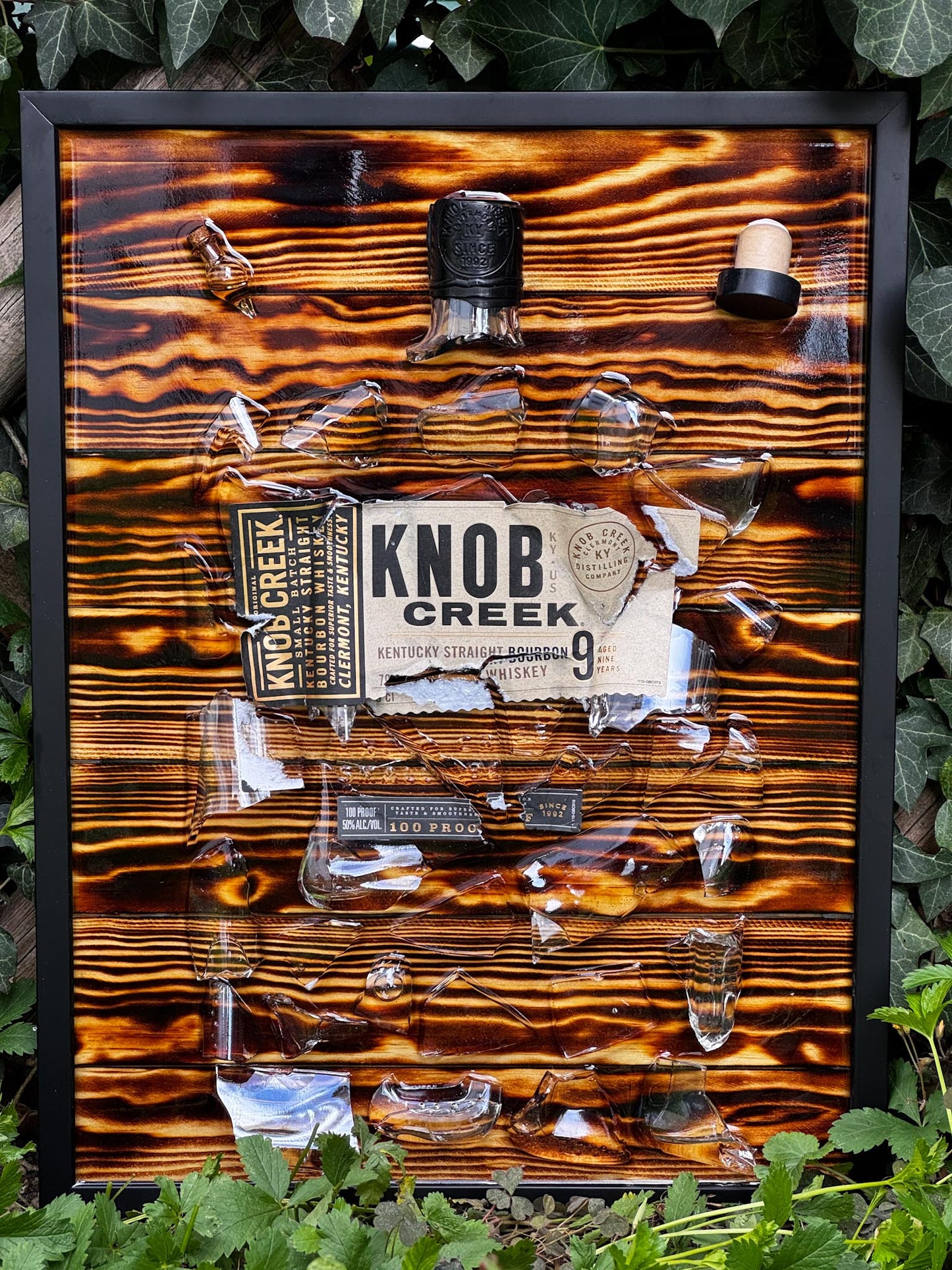 Knob Creek 9 year - EPOXY ART