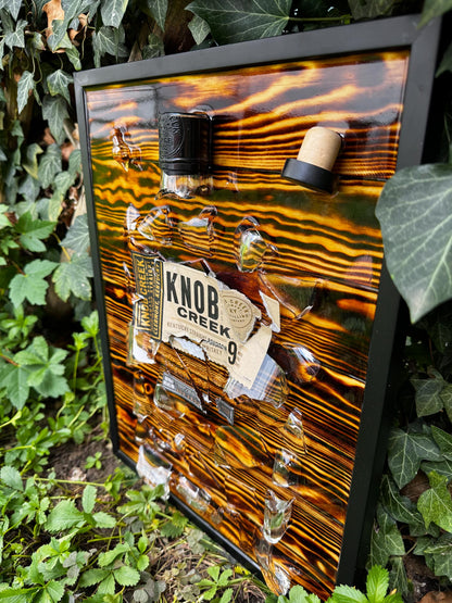 Knob Creek 9 year - EPOXY ART