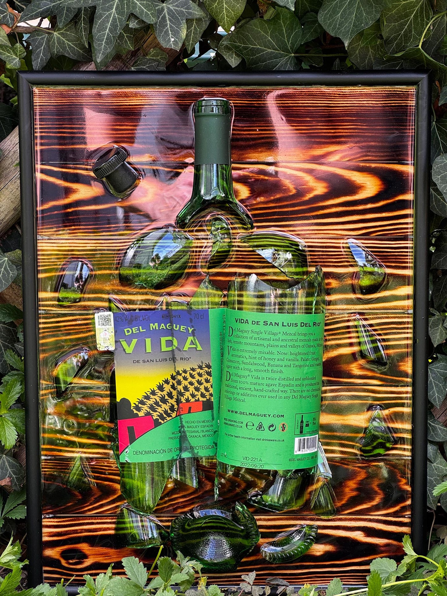 Del Maguey Vida Mezcal - EPOXY ART