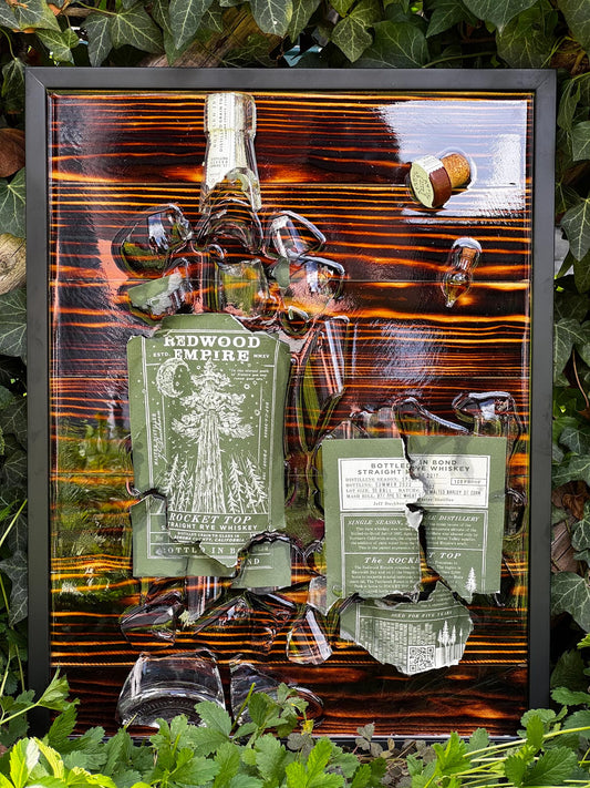 Redwood Empire Rocket Top Rye Bottled in Bond Whiskey