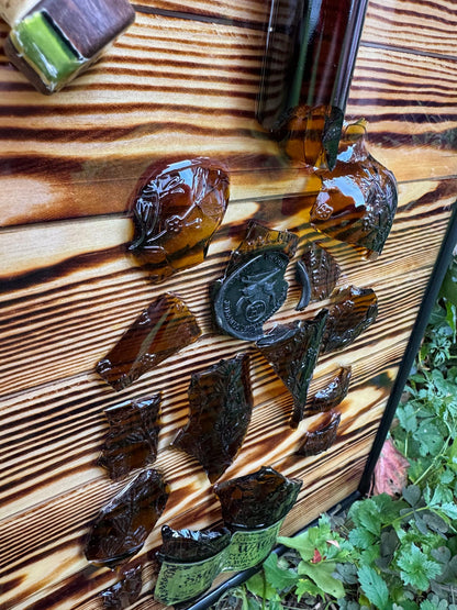 Smoke Wagon Uncut Unfiltered - EPOXY ART