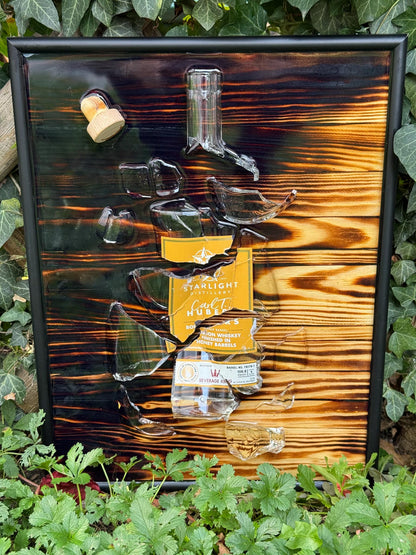 Starlight Single Barrel Honey Barrel - EPOXY ART