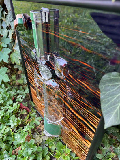 Smoke Wagon Bottled in Bond Straight Rye - EPOXY ART