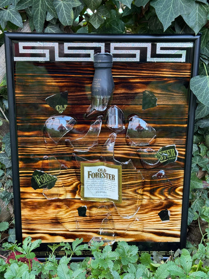 Old Forester Kentucky Straight Bourbon Whiskey - EPOXY ART