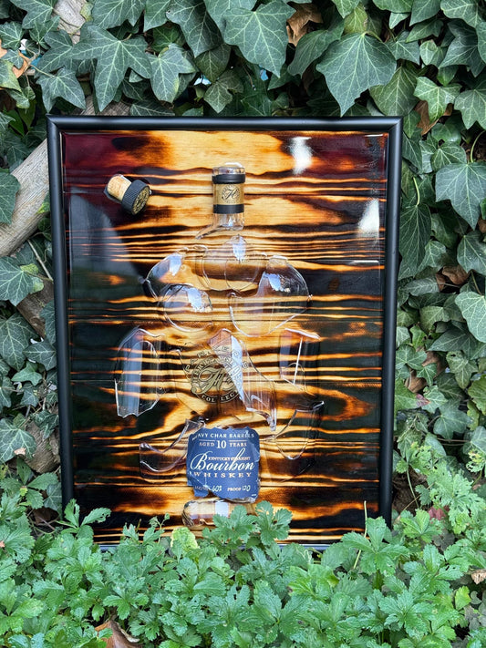 Parker's Heritage 10 Year Bourbon - EPOXY ART