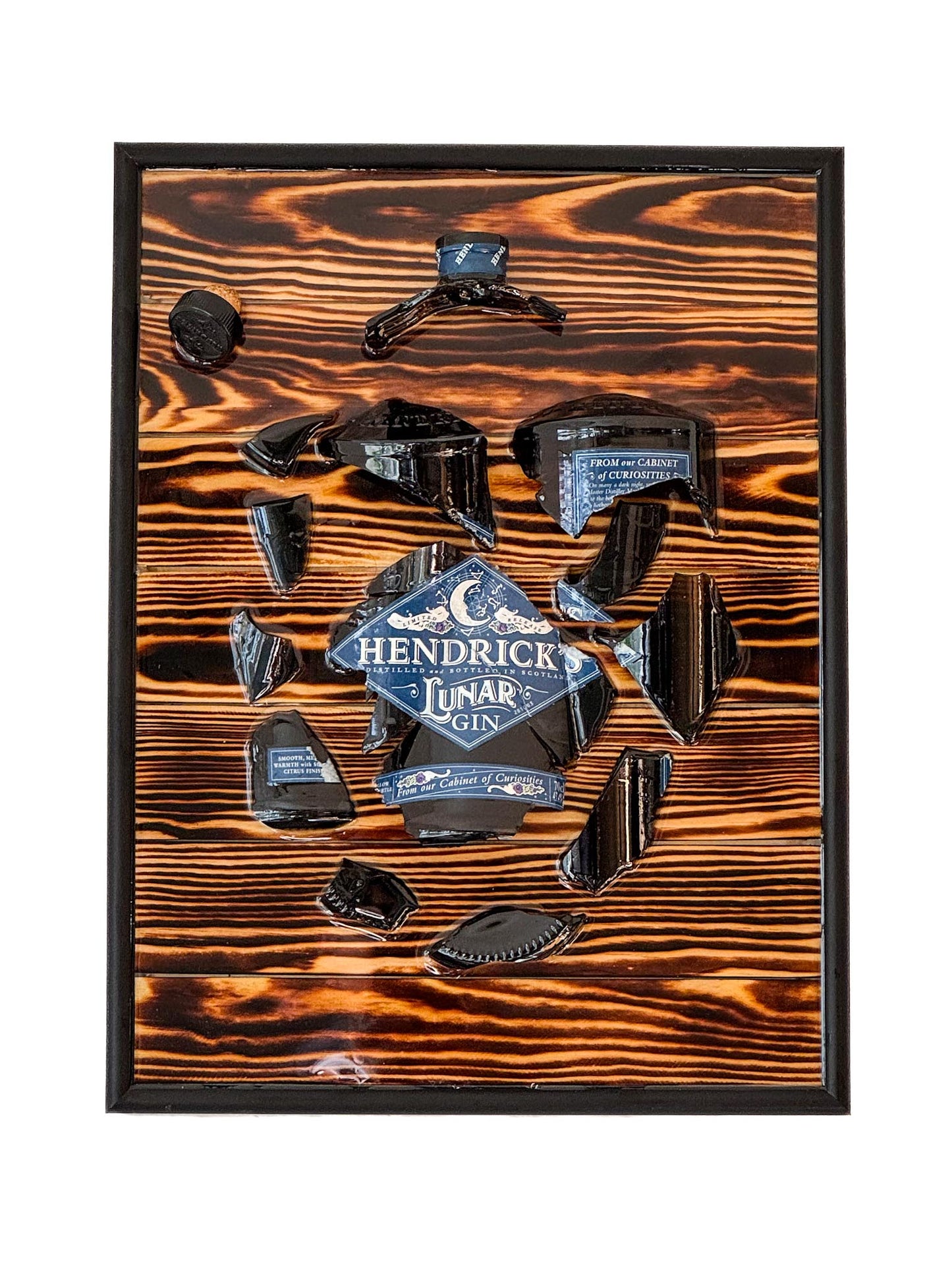 Hendrick's Lunar Gin - EPOXY ART