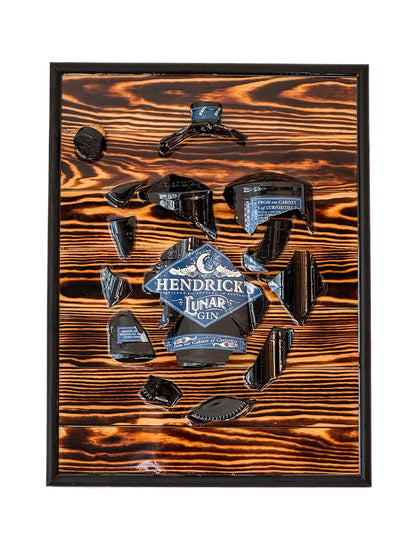 Hendrick's Lunar Gin - EPOXY ART