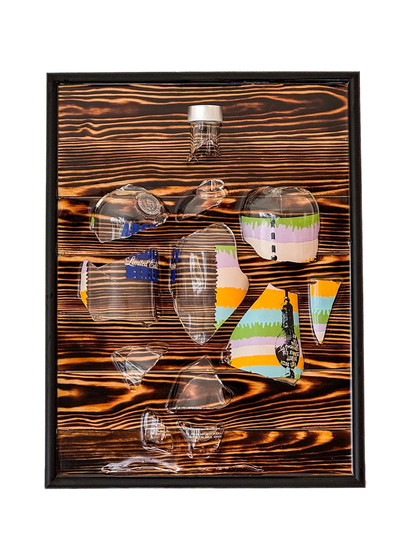 Absolut Vodka Limited Edition Berlin - EPOXY ART