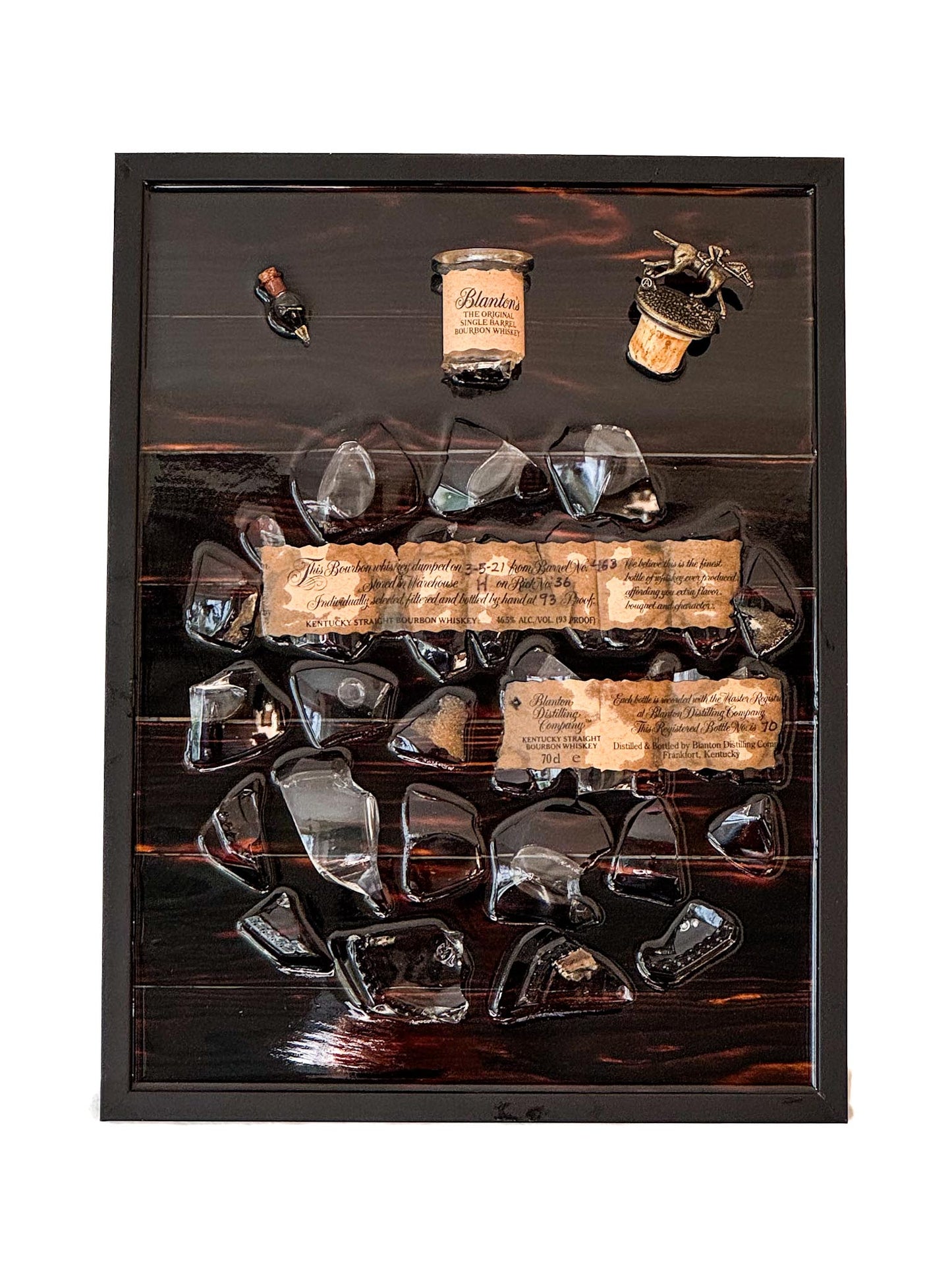 Blantons Single Barrel Kentucky Straight Bourbon Whiskey (letter A)