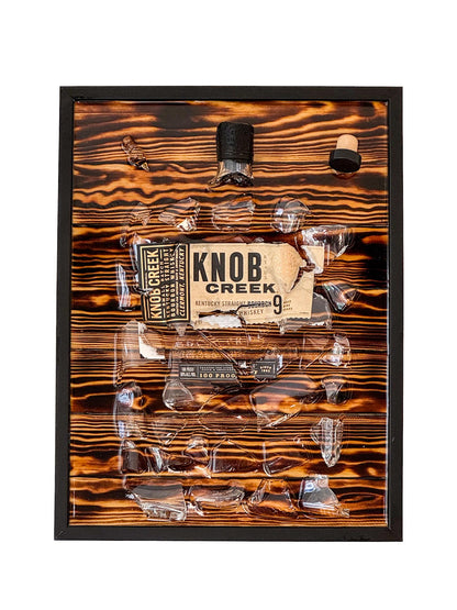 Knob Creek 9 year - EPOXY ART