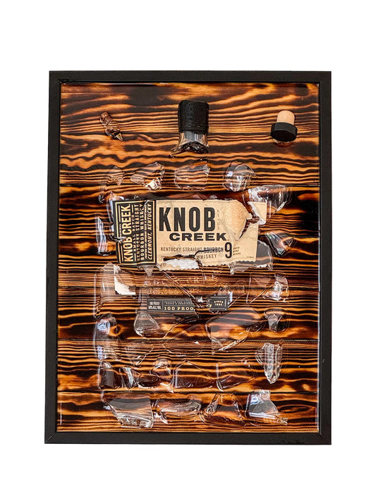 Knob Creek 9 year - EPOXY ART