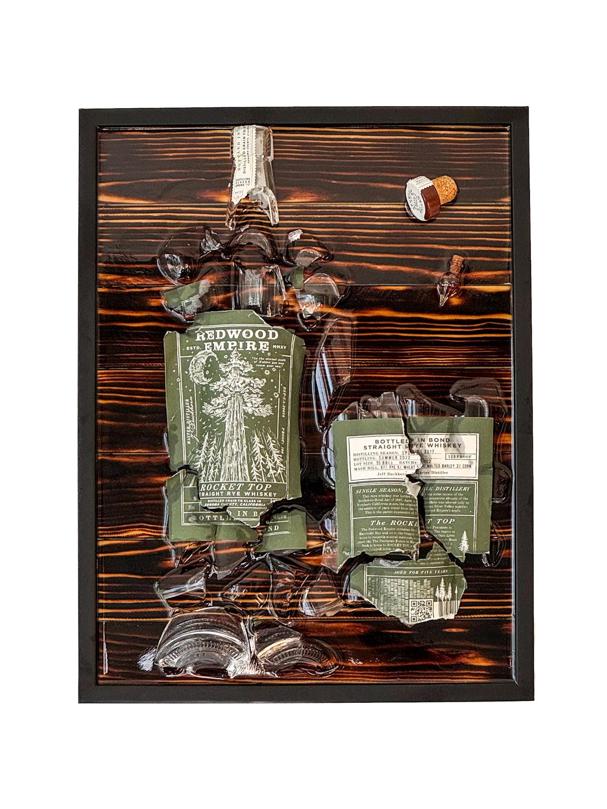 Redwood Empire Rocket Top Rye - EPOXY ART