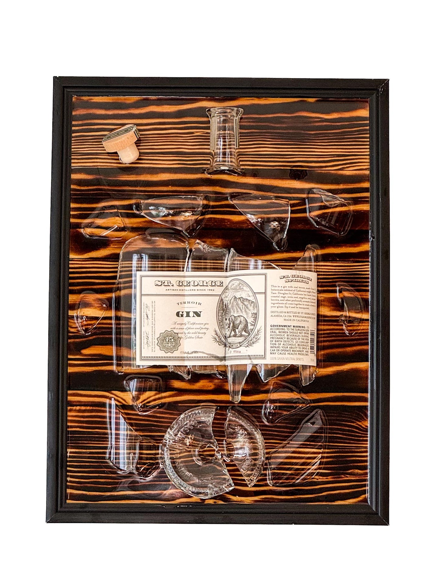 St. George Terroir Gin - EPOXY ART