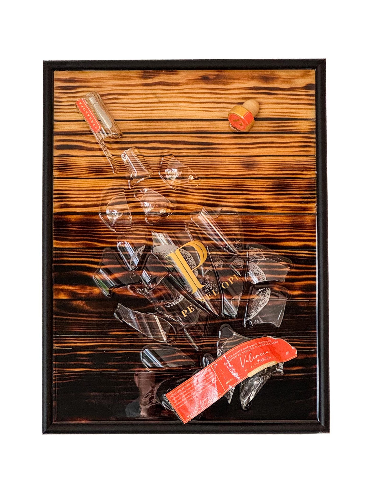 Penelope Valencia Bourbon - EPOXY ART