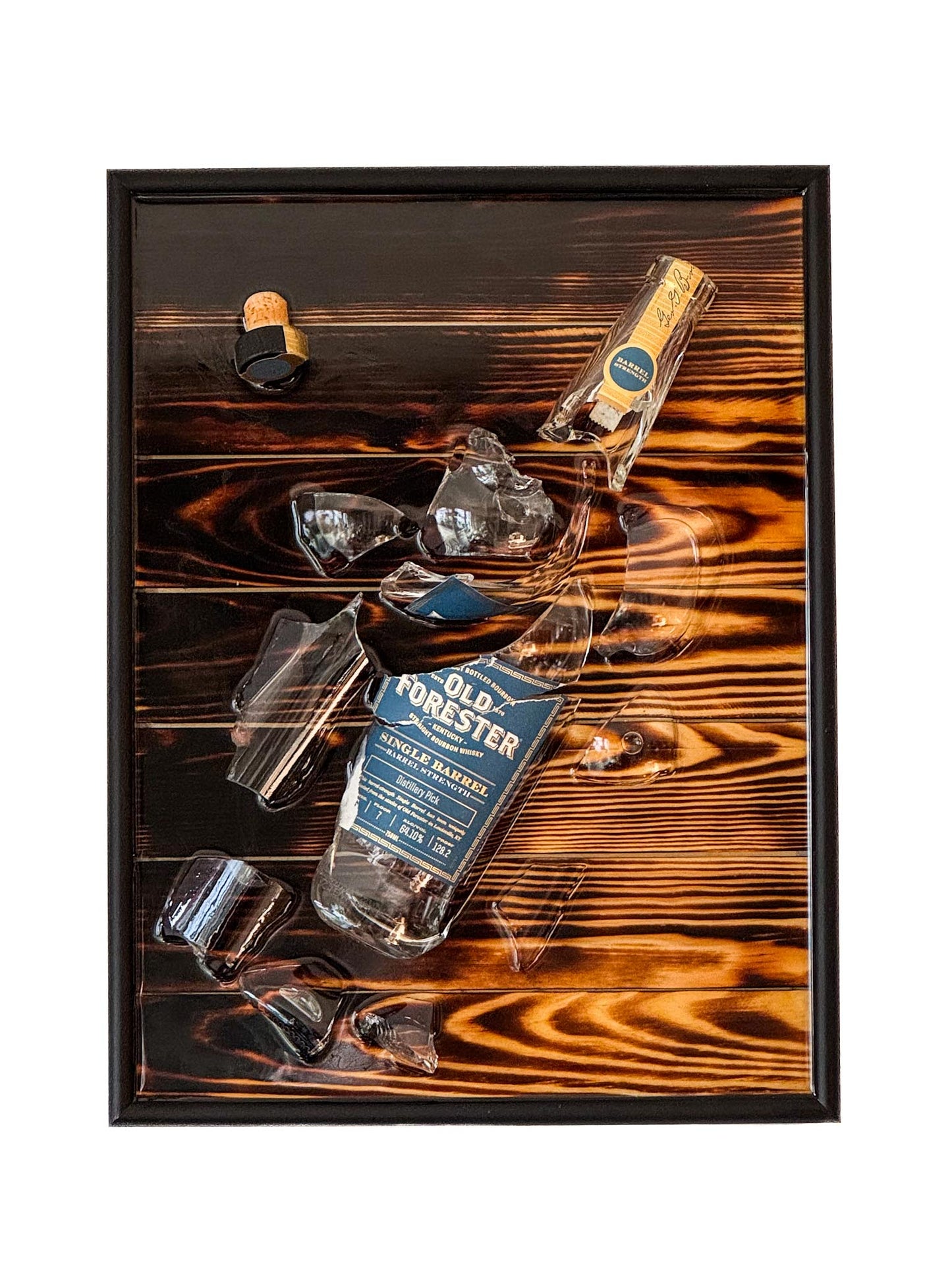 Old Forester Single Barrel (Distillery Pick) - EPOXY ART