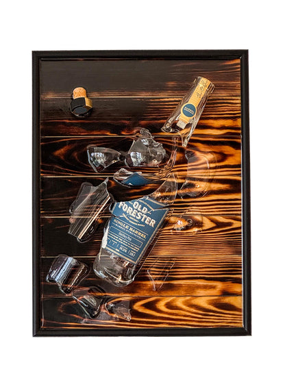 Old Forester Single Barrel (Distillery Pick) - EPOXY ART