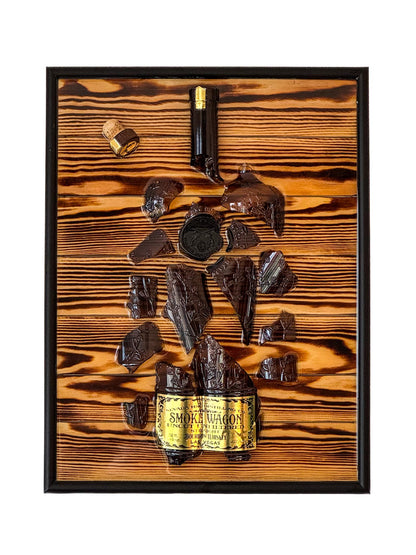 Smoke Wagon Uncut Unfiltered - EPOXY ART