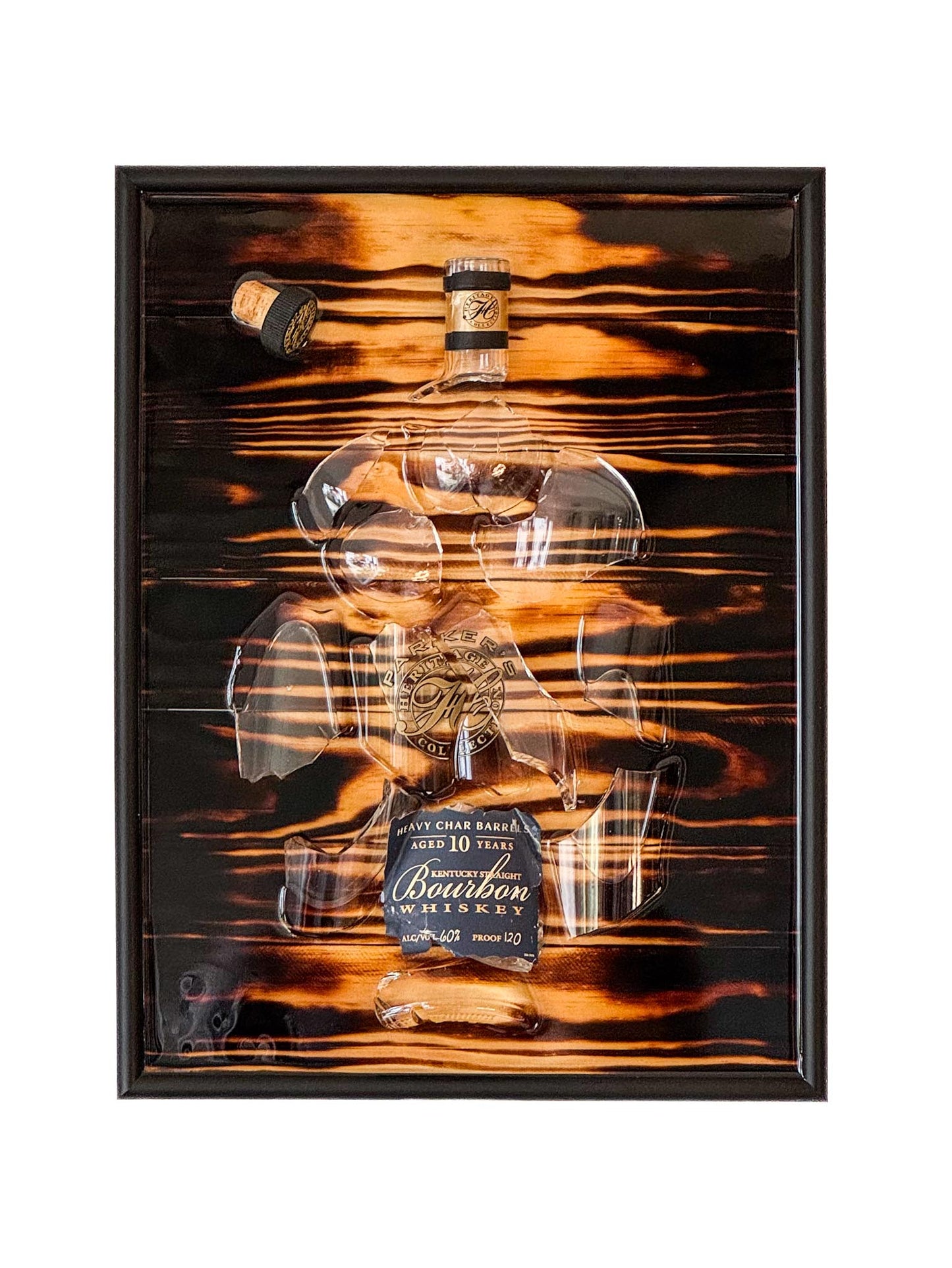 Parker's Heritage 10 Year Bourbon - EPOXY ART