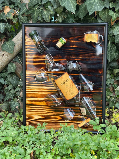 Mezcal Ilegal Joven - EPOXY ART