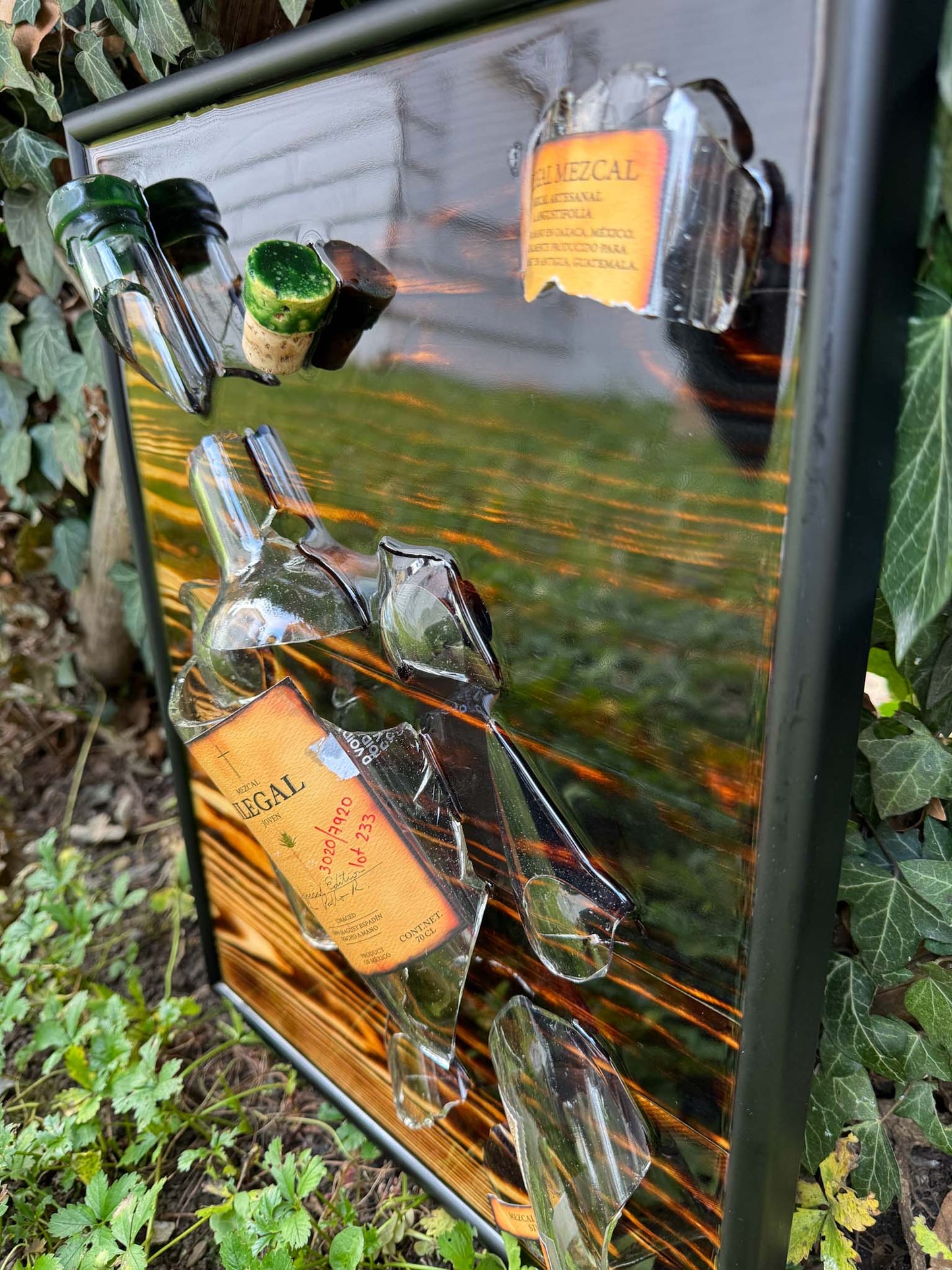 Mezcal Ilegal Joven - EPOXY ART