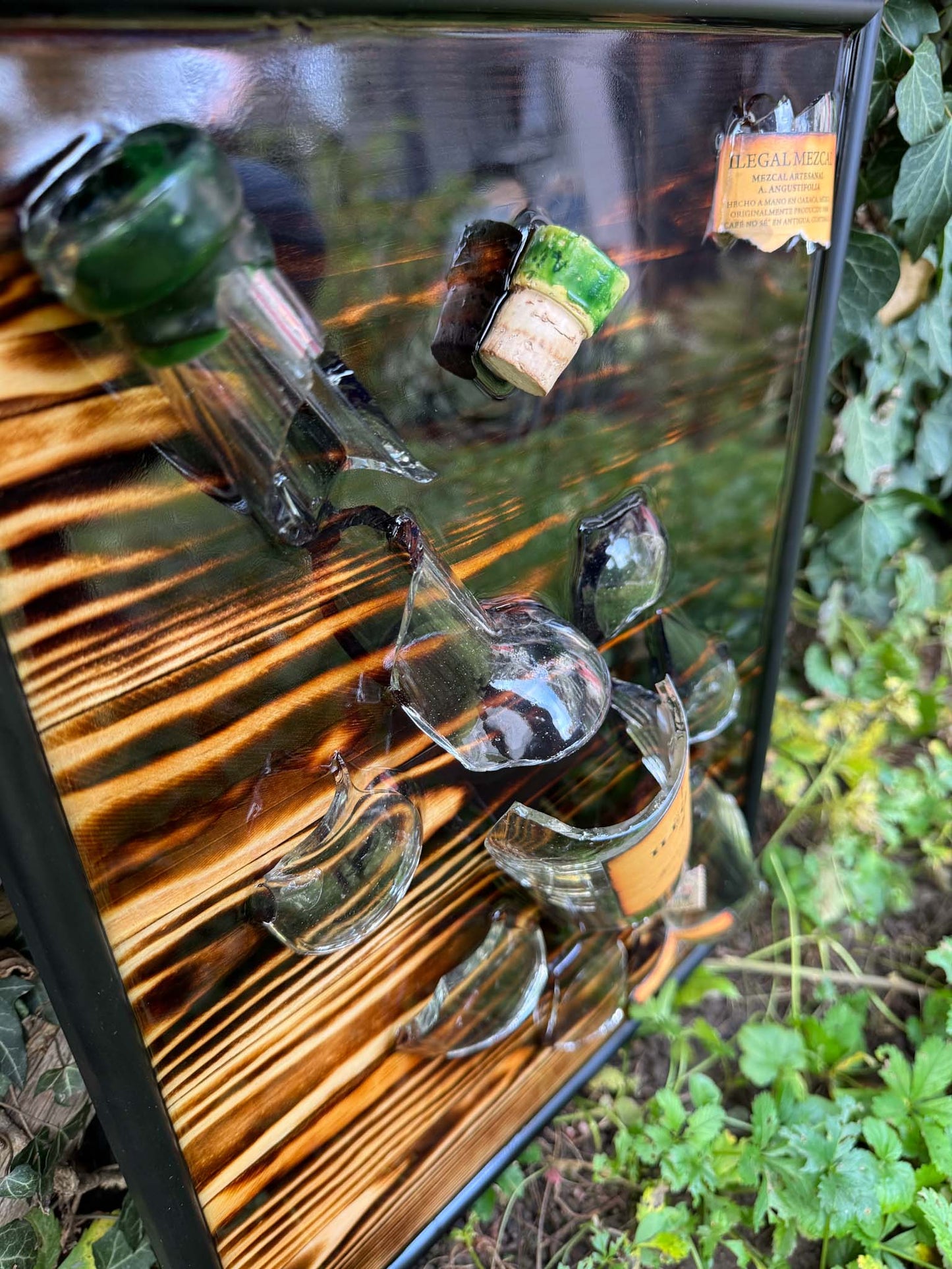 Mezcal Ilegal Joven - EPOXY ART