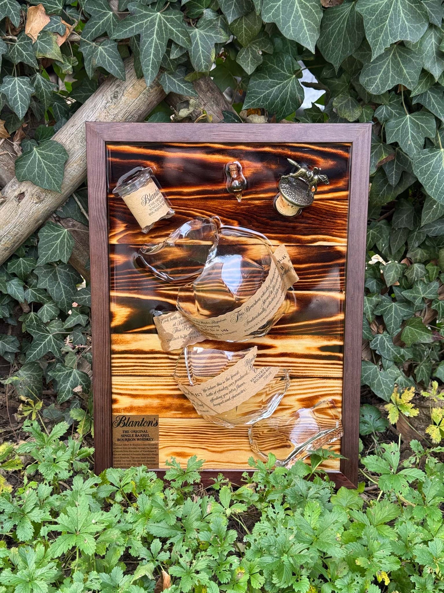 Blantons incl. the LAST DROP letter S 5-31-25 - EPOXY ART