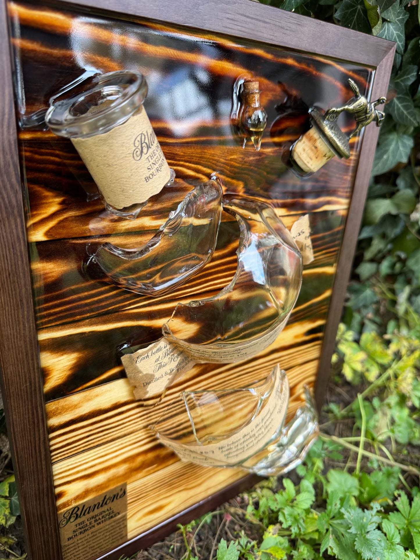 Blantons incl. the LAST DROP letter S 5-31-25 - EPOXY ART