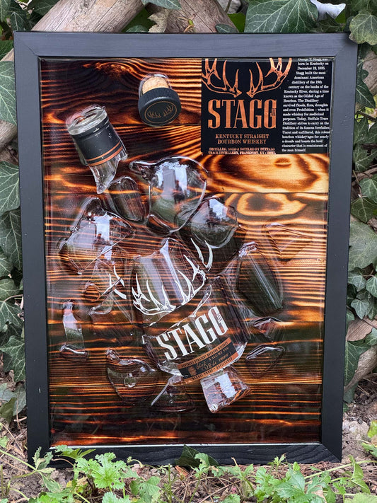 Stagg Junior Bourbon - EPOXY ART