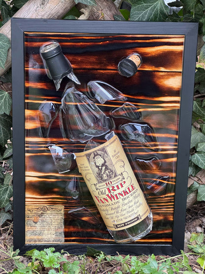 Old Rip van Winkle 10Year Bourbon - EPOXY ART