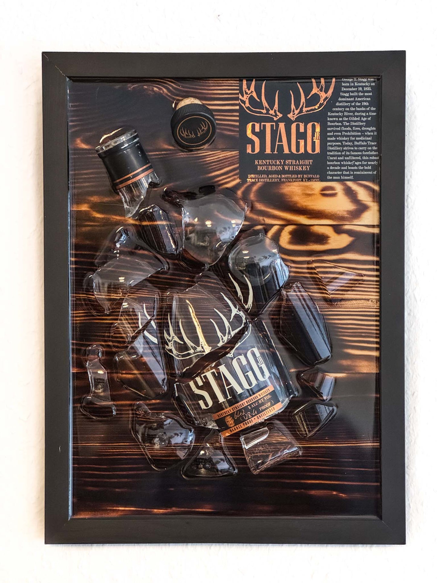 Stagg Junior Bourbon - EPOXY ART