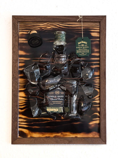 Jack Daniels 2020 Barrel Proof Rye Single Barrel Special Release - EPOXY ART