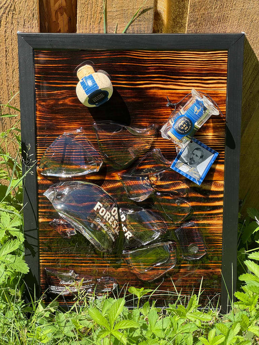 Old Forester Birthday Bourbon - EPOXY ART