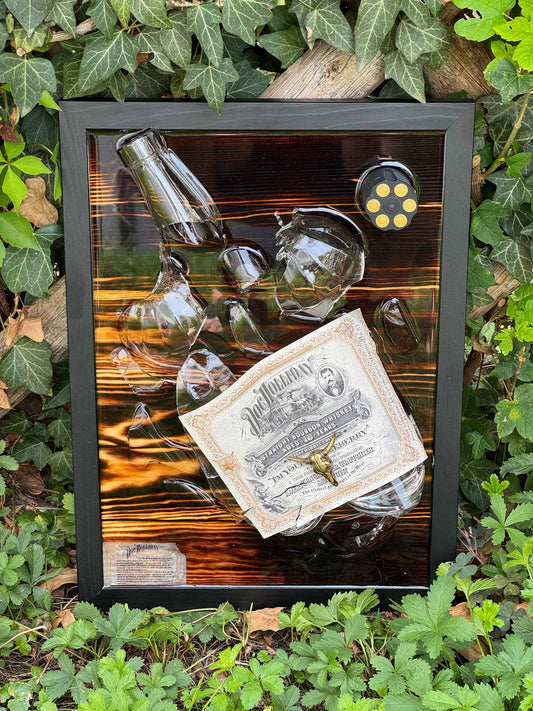 Doc Holliday 10 year Single Barrel Bourbon - EPOXY ART