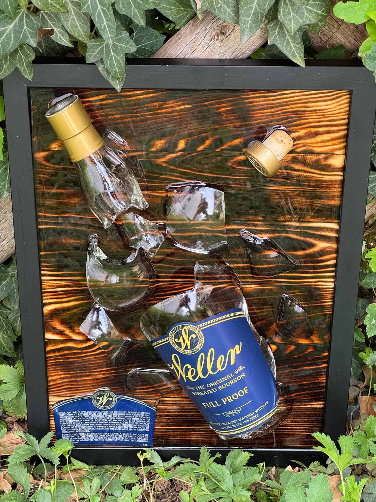 Weller Full Proof Wheated Bourbon - EPOXY ART