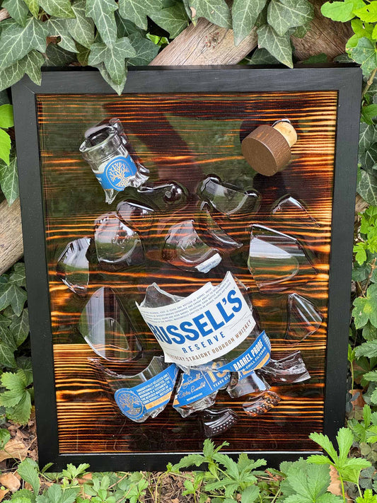 Russell’s Reserve 13 Year Bourbon Spring 2025 Release - EPOXY ART